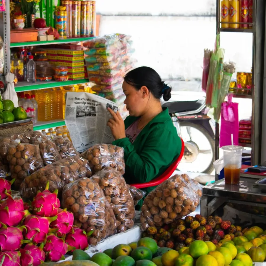 Ngăn mát bánh kẹo, sữa
